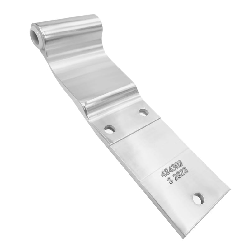 HS4502 S2623 Commercial Vehicle Three-Hole Door Hinge - 9.64x2.68x1.97in, Φ0.9, Heavy-Duty Steel, for Trucks & Buses - Durable & Precision-Made（2-piece Set） HS45 3-hole 2