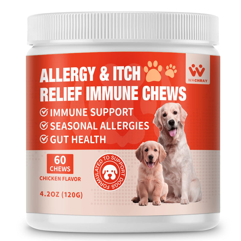Dog Allergy Relief Chews - Advanced Dog Allergy Chews(Liver)