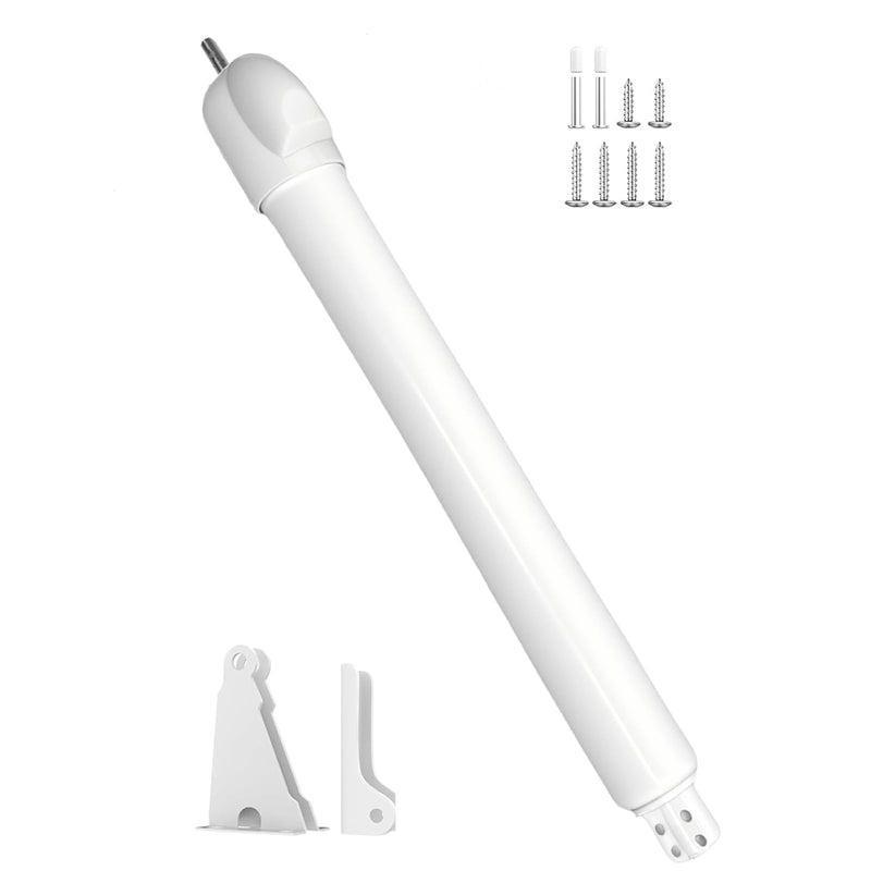 Storm Door Closer&Screen Door Closer Kit, Equipped with Touch&Hold Function, Supports Adjustable Speed and Quiet Smooth Closing Action-for (Medium&Lightweight Storm Doors，Screen Doors Button Style Design