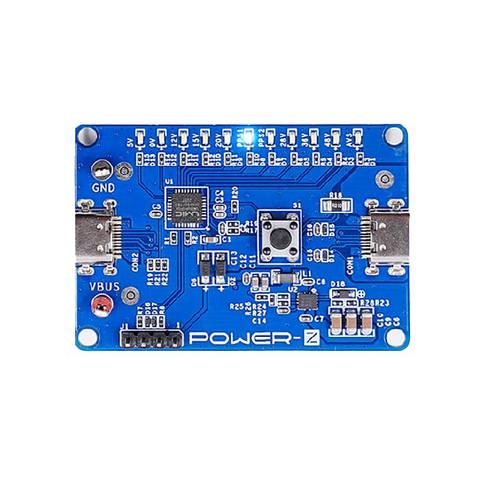 ChargerLAB Power-Z SINK240 USB PD3.1 Trigger Board, USB-C Decoy Module 240W 48V, PPS/AVS Voltage Tester for Charger Aging and EMC Test