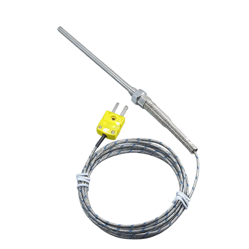 K Type thermocouple Probe M8 Thread Temperature Range -50°F to 1472°F | suitable for ovens kilns 3D printers and heating equipment