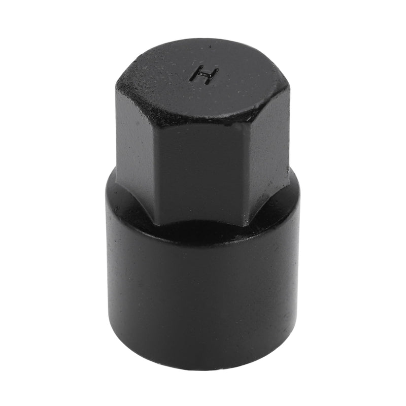 H Wheel Lock Lug Nut for Toyota for Lexus Anti-Theft Wheel Locking Nut Key Socket Removal Tool 1 Pc Socket H