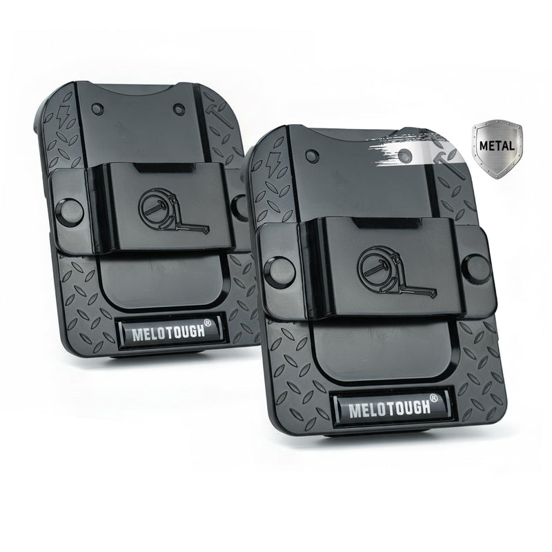 MELOTOUGH Drill Holder for Tool Belt, Drill Clip,Tape Holder for Tool Belt,Tape Measure Holder,Measuring Tape Holder 2