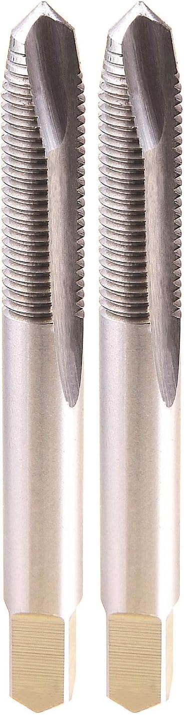 MaxTool 10-32NF Spiral Point Taps HSS M2 Thread Taps Wire Gauge/Numbered Taps 32 TPI FULLY GROUND RIGHT HAND; SPN02W01R10F (Pack of 2) 10-32 (Pack of 2)