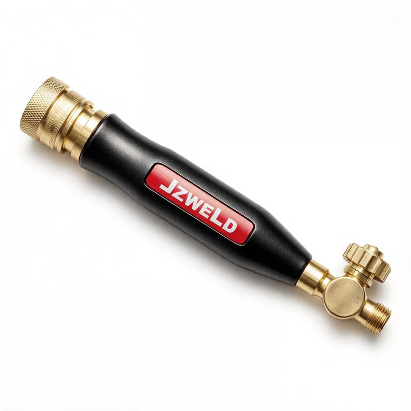 Turbo Torch G-4 Torch Handle with Valves, G-4 Acetylene Handle 0386-0308, Air Acetylene Kit, Swirl Torch Kit for Welding, Brazing, HVAC, Jewelry or Large-diameter Welding