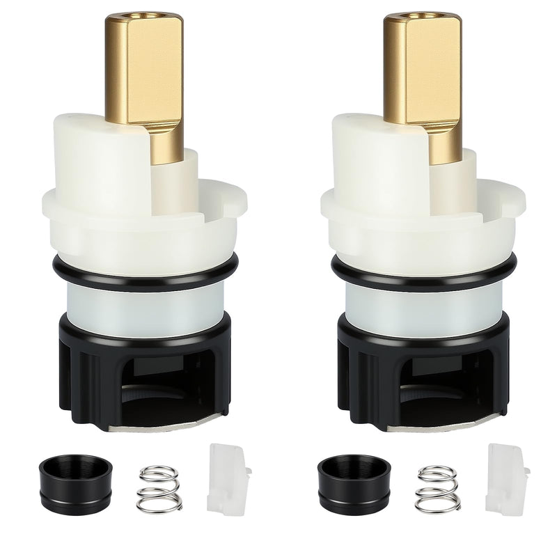 RP25513 Faucet Stem Assembly Replacement for Delta Two Handle Faucet Repair Kit With RP24096 Cartridge RP4993 Seat and Spring RP24097 Turn Stop1/4, 2 pack