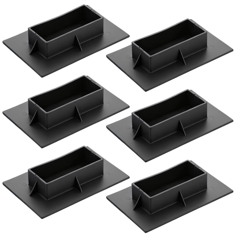 Chunful 6 Pack Boat Bottom Caps for Shrink Wrap Vents Winter Boat Supplies for Shrink Wrapped Storage Installation Support Poles