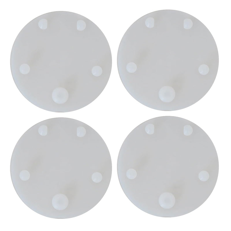 Upgraded Homesweet Replacement for Vormax Toilet Tank Silicone Flapper Seal Gasket 3'' - Fit for American Standard 7381424-100.0070A (4 Pack)