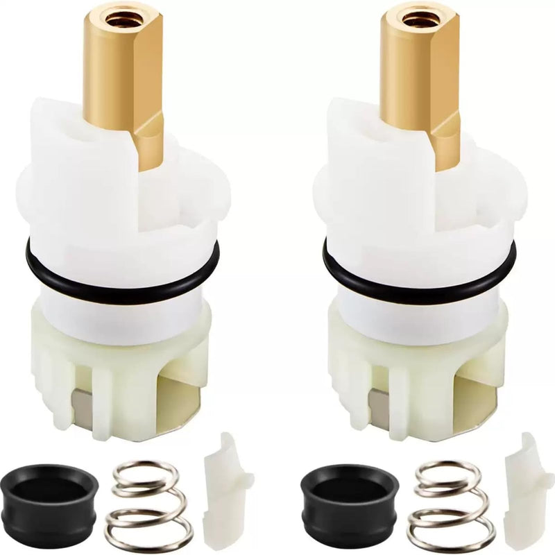 For Delta two handle Faucet Repair Kit,RP25513 faucet stem assembly Replacement Kit,Includes RP24096 Cartridge RP4993 Seat and Spring RP24097 Turn stop1/4, 2 Pack