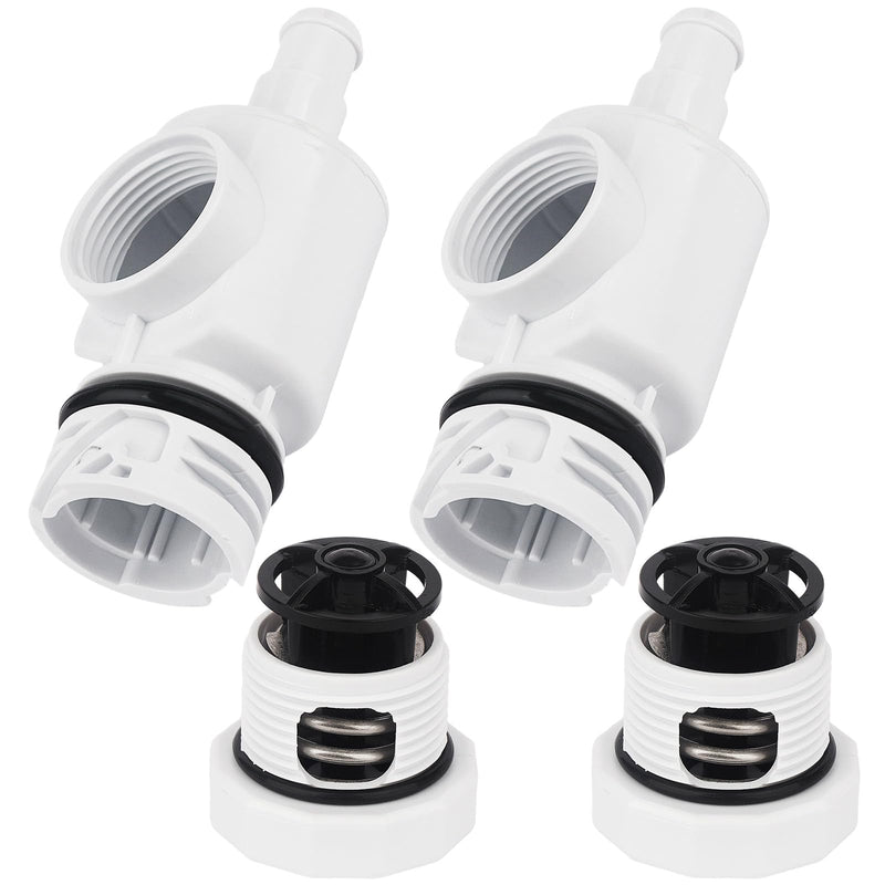 2 PCS 9-100-9002 UWF D29 Quick Disconnect Pressure Relief Valve Replacement for Polaris Zodiac 180 280 380 Pool Cleaner Set (2) 2