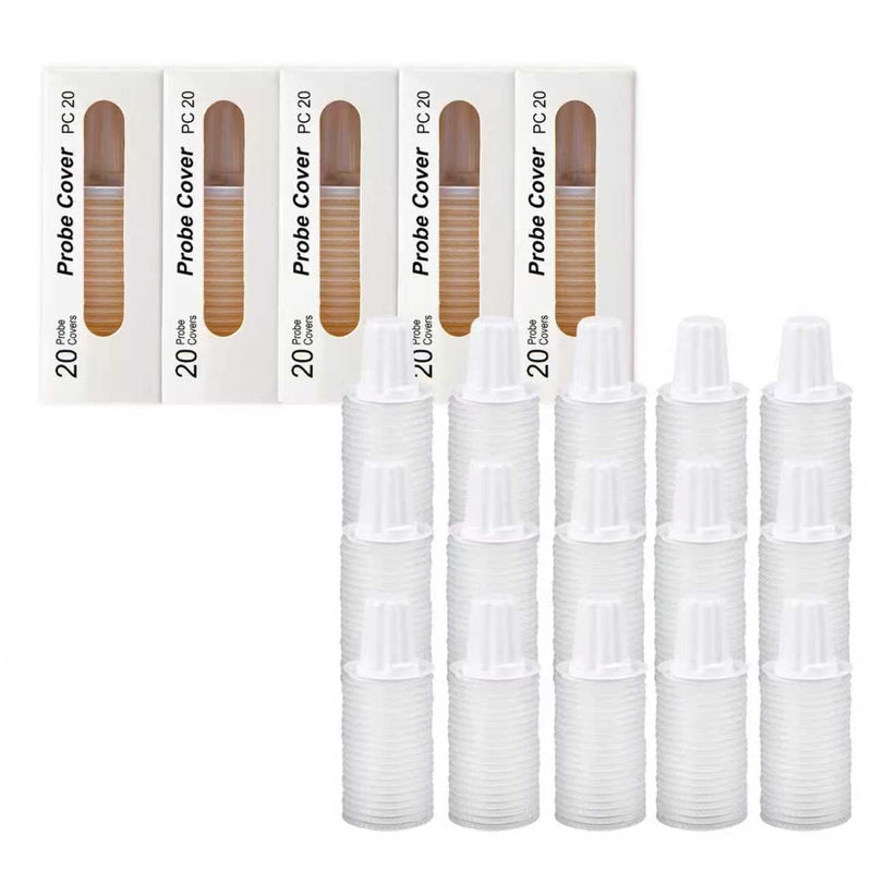 1000Pcs Ear Thermometer Probe Covers,Lens Filters,Thermometer Covers Disposable, Hygienic Probe Covers for Digital Thermometer, Compatible with Braun Models Digital Disposable Covers 1000