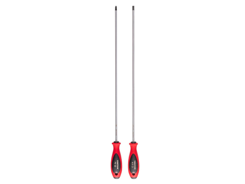 TEKTON Phillips and Slotted Screwdriver Set 2-Piece | DWZ90004 2-pc. (#2, 6.5 mm), 18 Inch