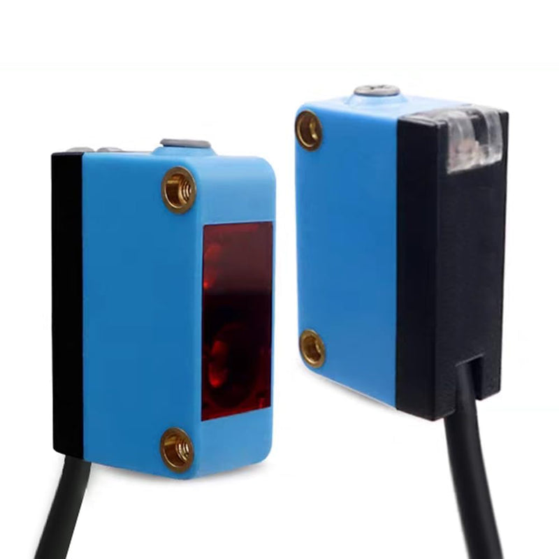 BGX-35N Photoelectric Switch, 2 Pieces | Background Suppression Diffuse, Detection Distance 10-450MM, 12-24 VDC, NPN Output BGX-35N