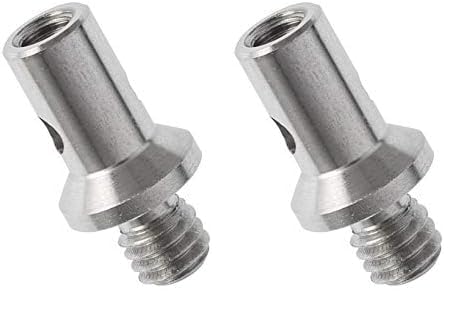 SUXING CMM Probe Thread Adapter M4 Outer Thread Shank to M3 Inner Thread 7mm Diameter 9mm Long (Pack of 2) D7*L9 (Pack of 2)