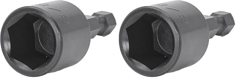 CONFAST 3/8" Threaded Rod Anchor Set Tool for Concrete - Black (Pack of 2) 6 inches x 3/8 inches M10 (Pack of 2)