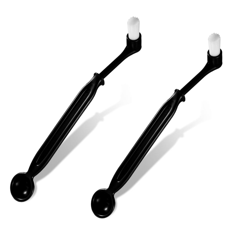 2 Pieces Espresso Machine Cleaning Brush Kit Espresso Cleaner Brushes Coffee Cleaning Brush with Spoon Head for Coffee Grinder and Espresso Cleanings Home Kitchen Accessories