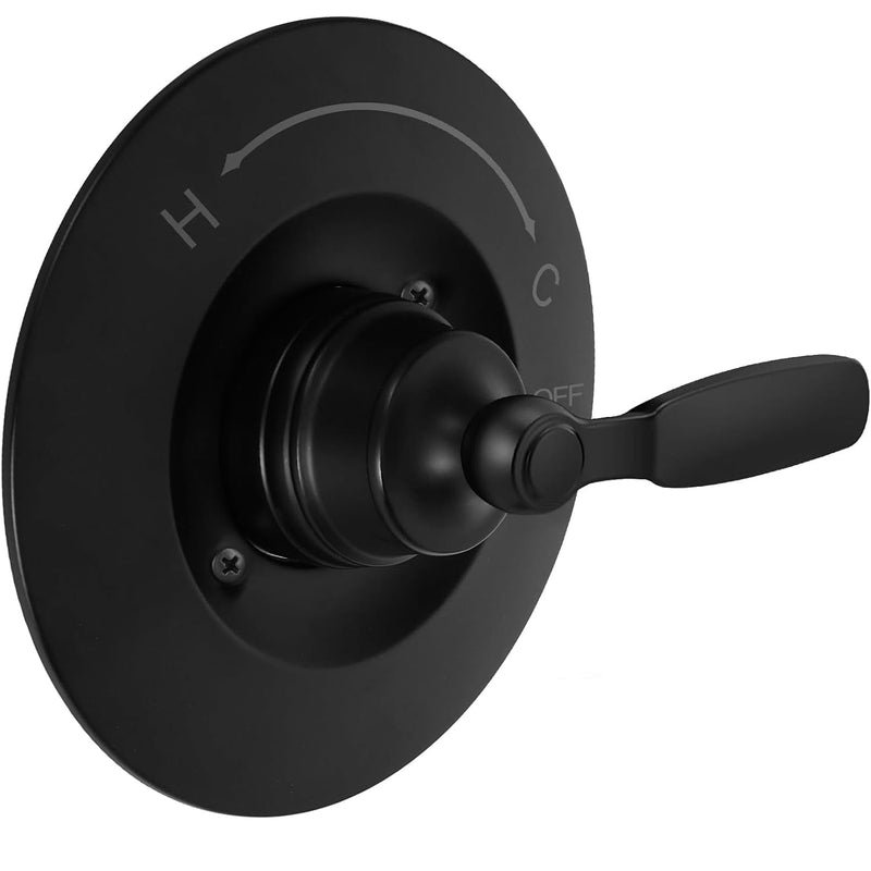 Replacement for Delta T14032-BL Shower Valve Trim Kit,Compatible with RP46074, Fits R10000 Series Valves(Cartridge/Valve Not Included) Black