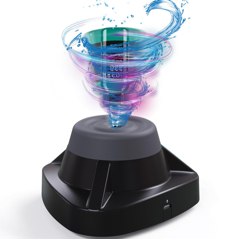 Mini Vortex Mixer 10000 RPM, Compact Portable Lab Vortex Shaker with Non-Slip Base, One-Touch Operation Tattoo Ink Paint Mixer for Tattoo Ink, Lab Reagents, Nail Polish, Eyelash Adhesive Black
