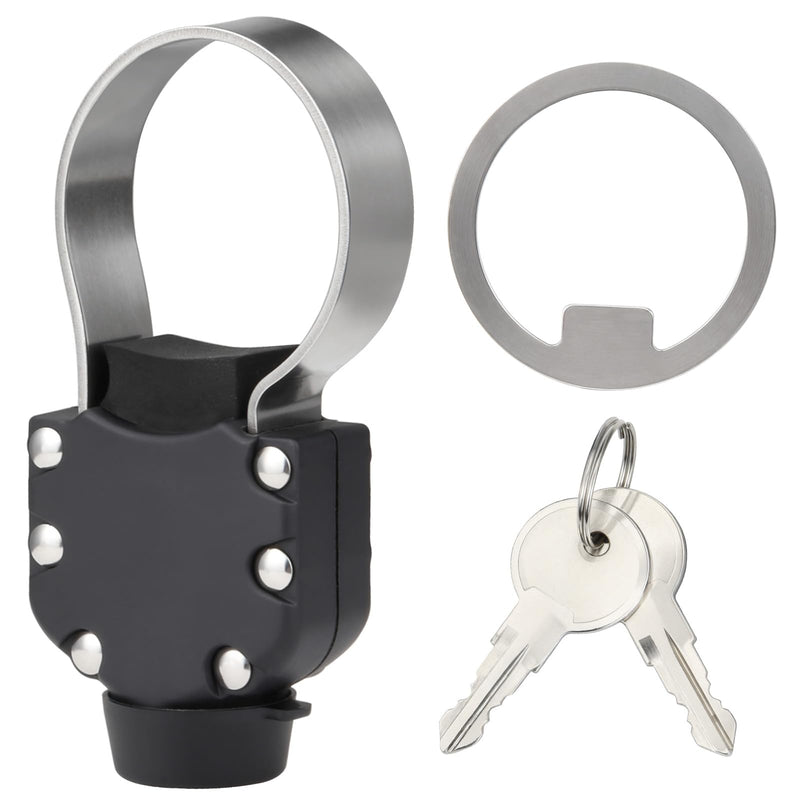 Universal Tailgate Lock for Trucks, Tailgate Anti-Theft Lock Fit for Toyota Tacoma, Quick Install with Keys, Tailgate Security Accessory