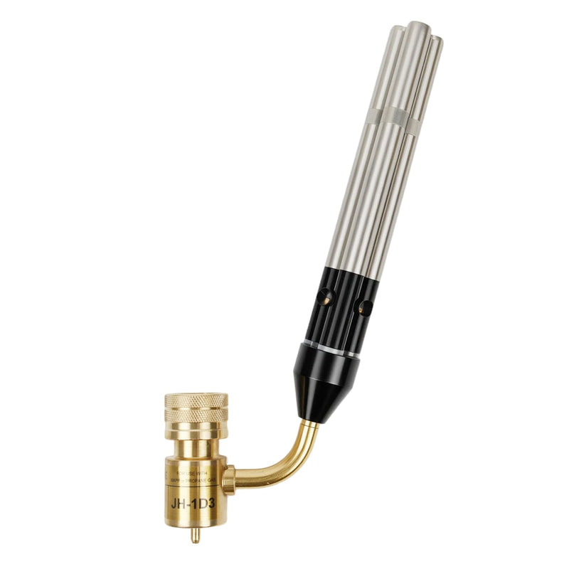 ICOOL Triple Flame Hand Torch, Maximum Temperature 3600℉, Propane MAPP Gas Torch for Welding Brazing Plumbing HVAC