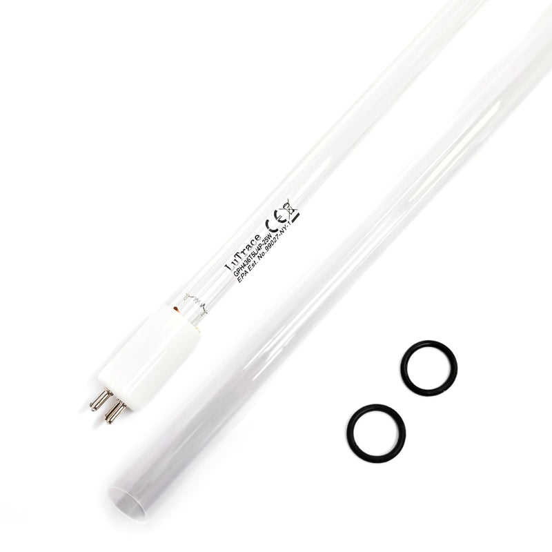 Pura 25W Maintenance Kit 36002018 UV Bulb, 36003035, Quartz Sleeve Combo Including O-Ring Set, for 210-200, UV20, UV20BB& UV BigBoy Series, OEM Quality Premium Compatible .Guaranteed for One Year