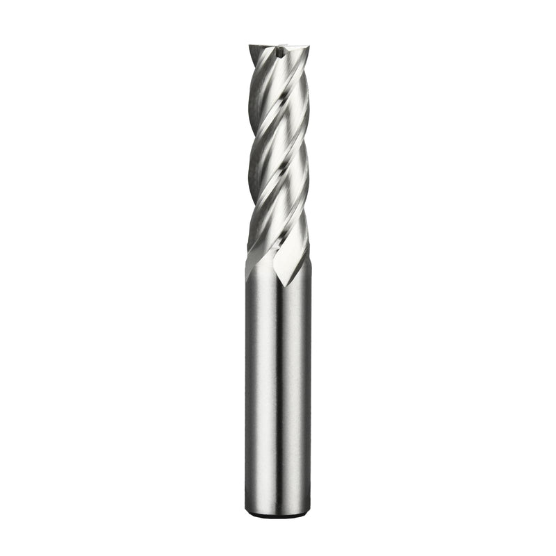 19mm 1pcs, 4 Flute HSS Straight Shank End Mill Cutter,Center Cutting, Slot & Keyway Milling DRINYOUNG (4-Flute, 19mm) 4-Flute