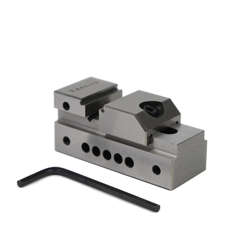 1'' Precision Grinding Screwless Mini Insert Vise | Toolmaker Steel Compatible withCNC Milling, Drill Press, and Worktable (1") 1"