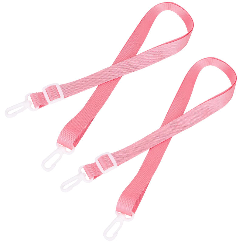 2pcs Shower Lanyard for Mastectomy Drain Holder, Post-Mastectomy Drain Belt Must Haves for Women Adjustable Breast After-Surgery Recovery Management Accessory Supplies (Pink)
