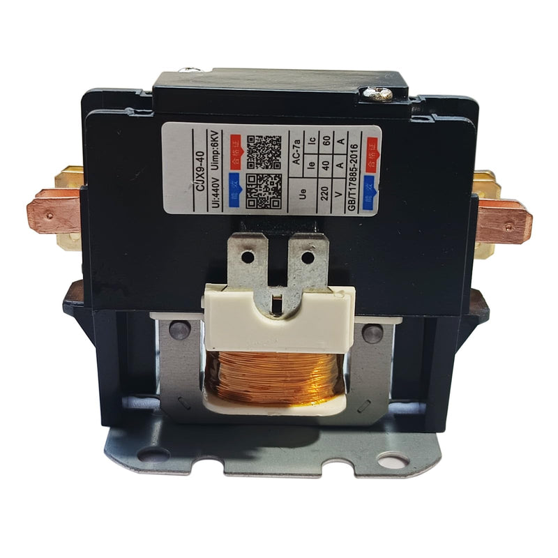 CTR02574 Air Conditioner Condenser Compressor Contactor, 40 Amp / 1-Pole / 24V Coil