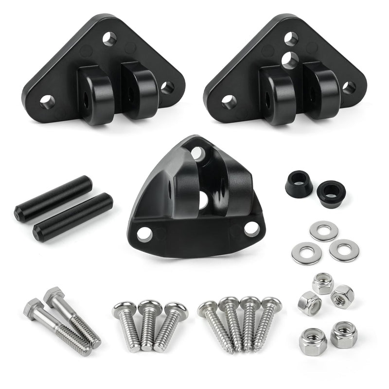 Actuator MOUNTING Bracket 15099-001 Replacement Kit 15099-001, Black
