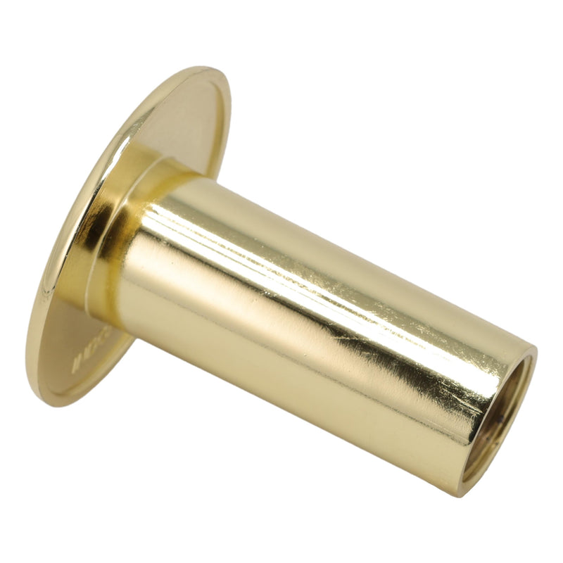 Supplying Demand CVR-SVL2PBR Fireplace Fire Pit | Stop Valve Cover Plate-Polished Brass Plated