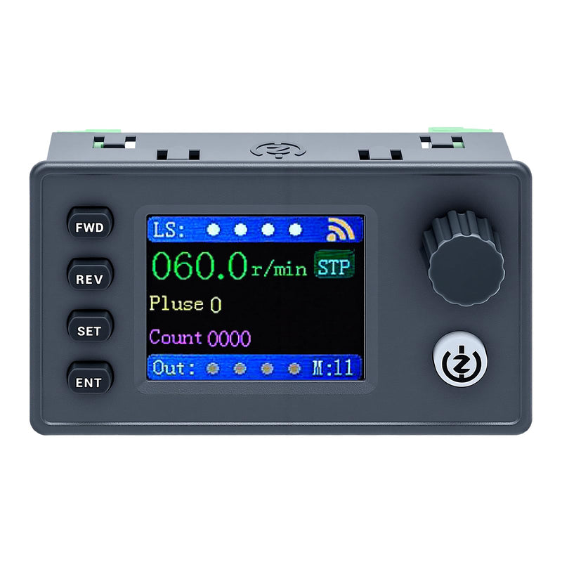 Stepper Motor Controller, DC 12-24V, 20 Modes, Modbus Driver Compatible with Nema 17 23 34, CNC, PLC