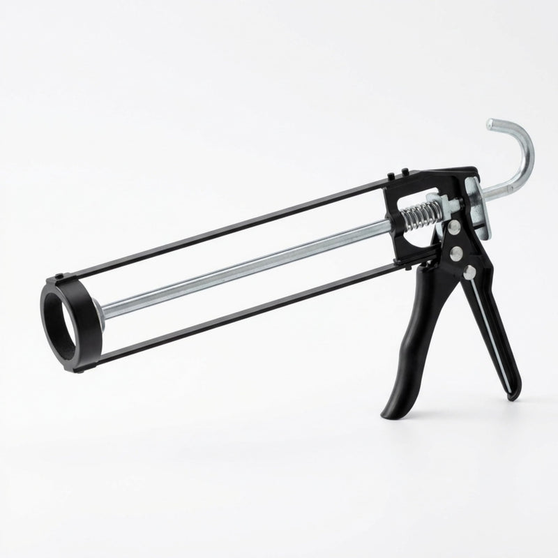 107 Series Manual Caulking Gun -10 oz Cartridge Dispenser, 7:1 Thrust Ratio, Lightweight 1.20 lbs No Drip Hand Operated Sealant & Adhesive Applicator - Professional Contractors DIY Projects