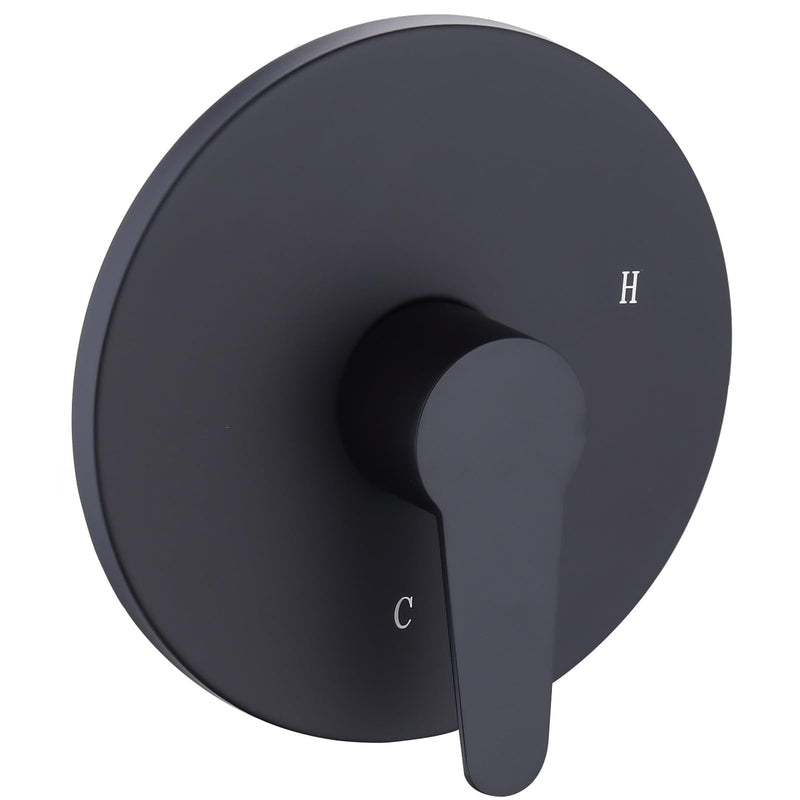 Replacement for Pfister R89040B Pfirst Modern Valve Trim, Shower Replacement Kit Compatible with Pfister 0X8 Series, Single-Handle Valve Tub Shower Trim Kit (Matte Black) Matte Black