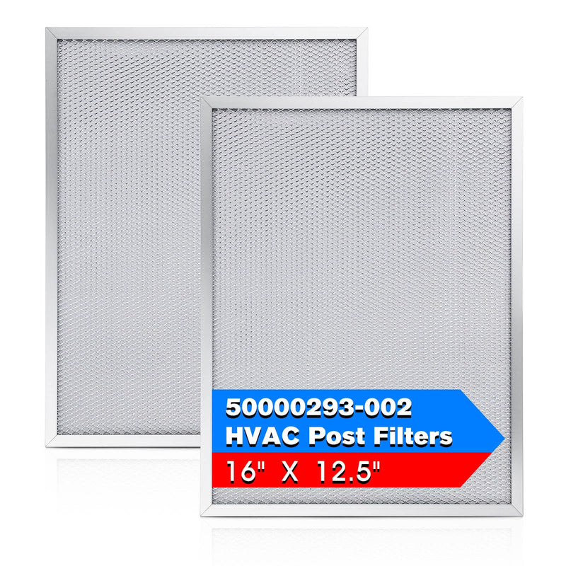 Air Cleaner Filters 50000293-002 16" X 12.5" FOR Honeywell HVAC Furnace | Replacement Honeywell Electronic Air Cleaner F300 F300A F50F F58F Fits Honeywell HVAC Furnace Mesh PostFilters -2 Pack