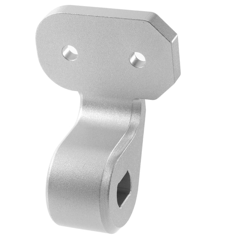 Toilet Seat Hinges Replacement for Bemis Nextstep Toilet Seat, Slow Close Hinge Bracket Silver Aluminum Material（Right Side）