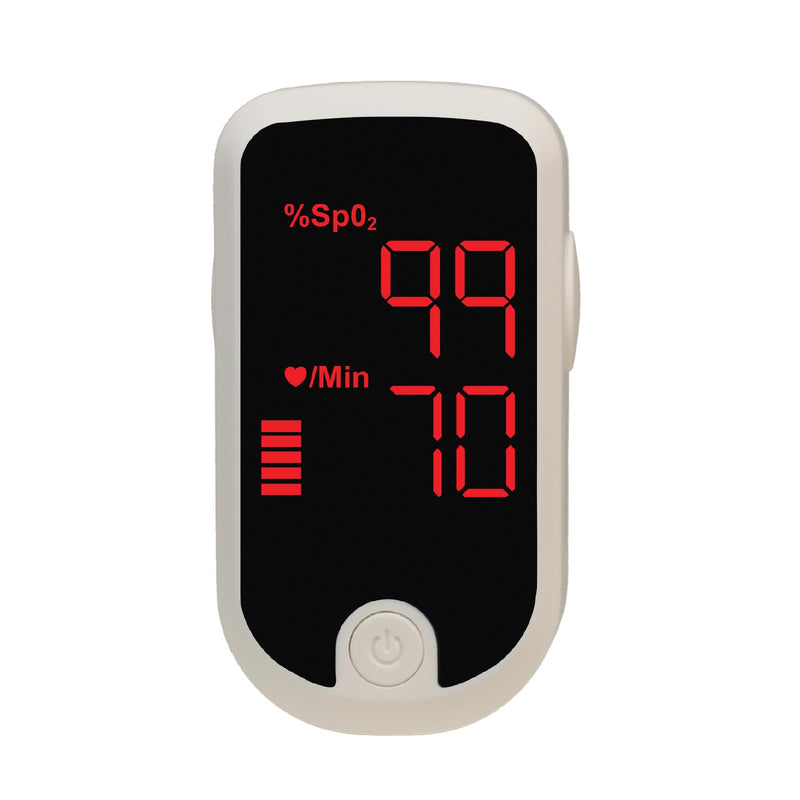 Zewa Advanced Fingertip Pulse Oximeter – SpO₂ & Heart Rate Monitor with OLED Display, Plethysmograph & Perfusion Index – Portable Blood Oxygen Saturation Meter for Home, Sports & Travel