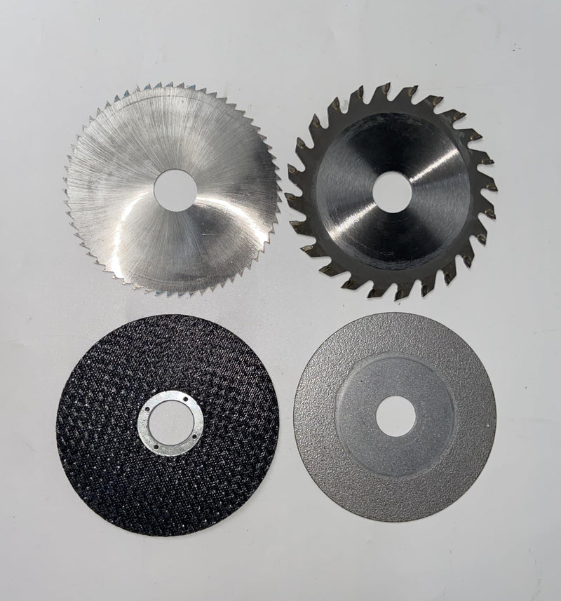 Replacement Saw Blades for Zericuf Mini Table Saw（80-85MM Diameter 16MM Aperture） Contains 4 Types of Saw Blades