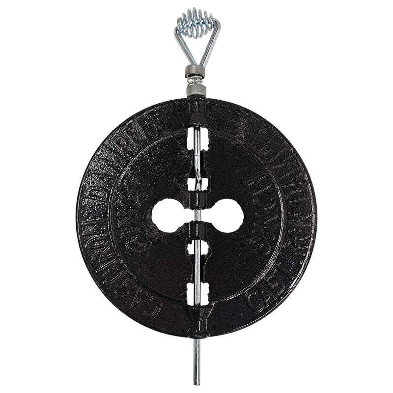 BM0053-A 8 Inch Cast Iron Stove Pipe Damper