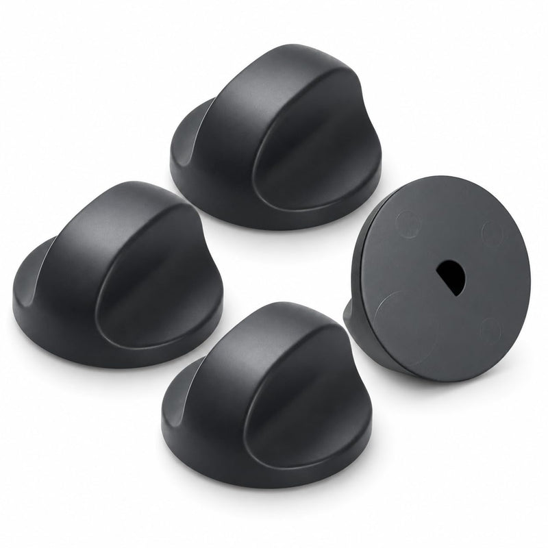 4 Pack Replacement Knob for Luxe Bidet Neo 120 & 185 Control Dial Knob, Bidet Toilet Seat Attachment Compatible with Luxe Bidet Neo Series