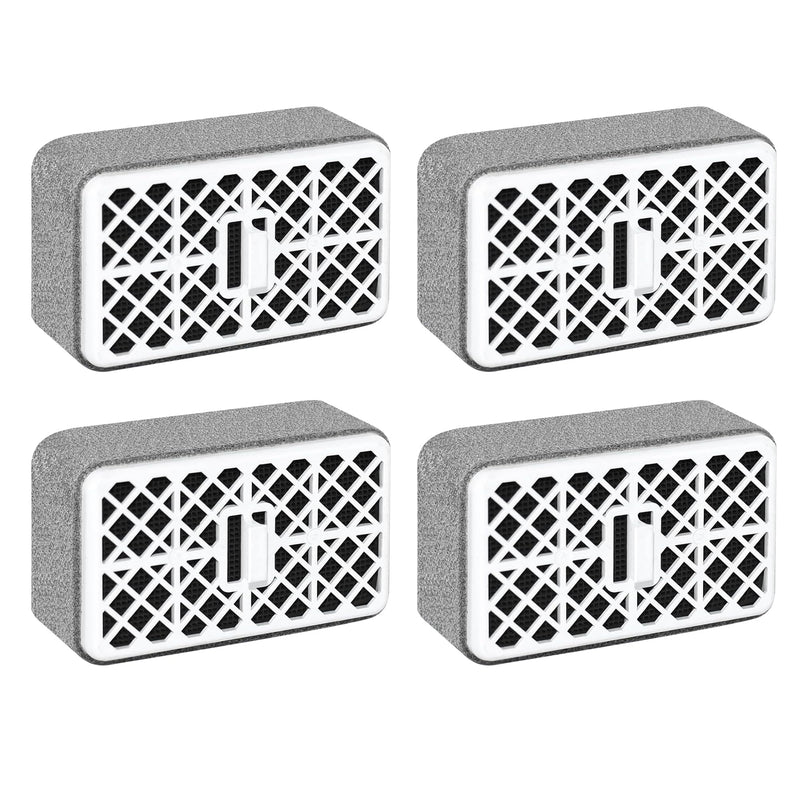 4 Pack Deodorizer Filter Cartridges Compatible with TOTO Washlet THU6474-01 THU6072 S500E S550E K300 C2 C5 SW3074 SW3054T40 SW3056T40, Bathroom Toilet Deodorizing Carbon air Filter