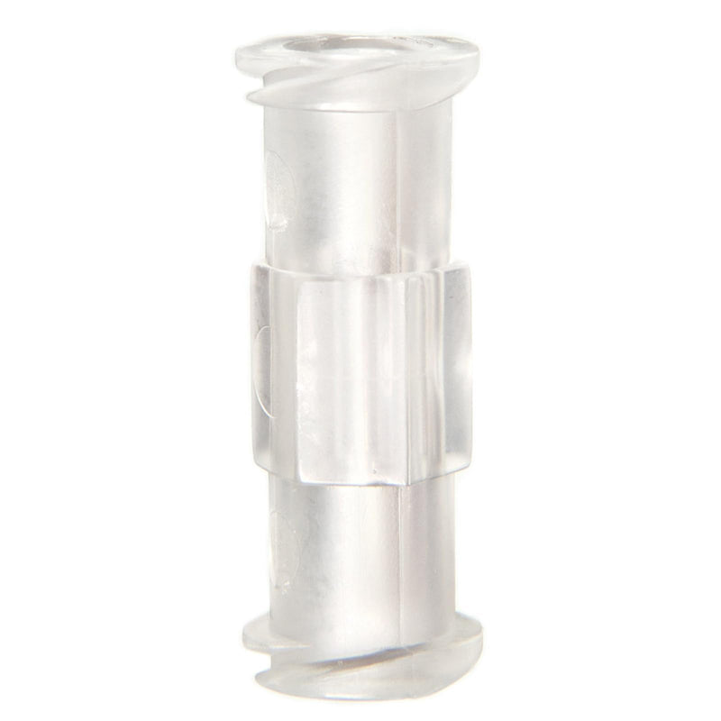 Syringe Coupler, Luer Lock Adaptor to Luer Lock Connector, (Polypropylene) Female to Female, Syringe Transfer Joint for Transferring Liquid Between Lab Syringes and Bottles (50) 50