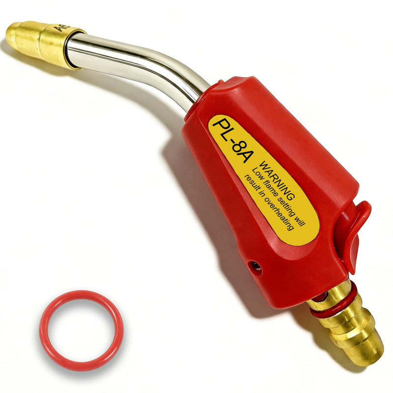 0386-0819 PL-8A Self Lighting turbo Torch Tips for Welding/Brazing, 5/16" Air Acetylene Tip Swirl for Victor, Soft solder 1-1/2" Silver braze 1-2", Air Acetylene tip for Torch Kit ‎PL-8A