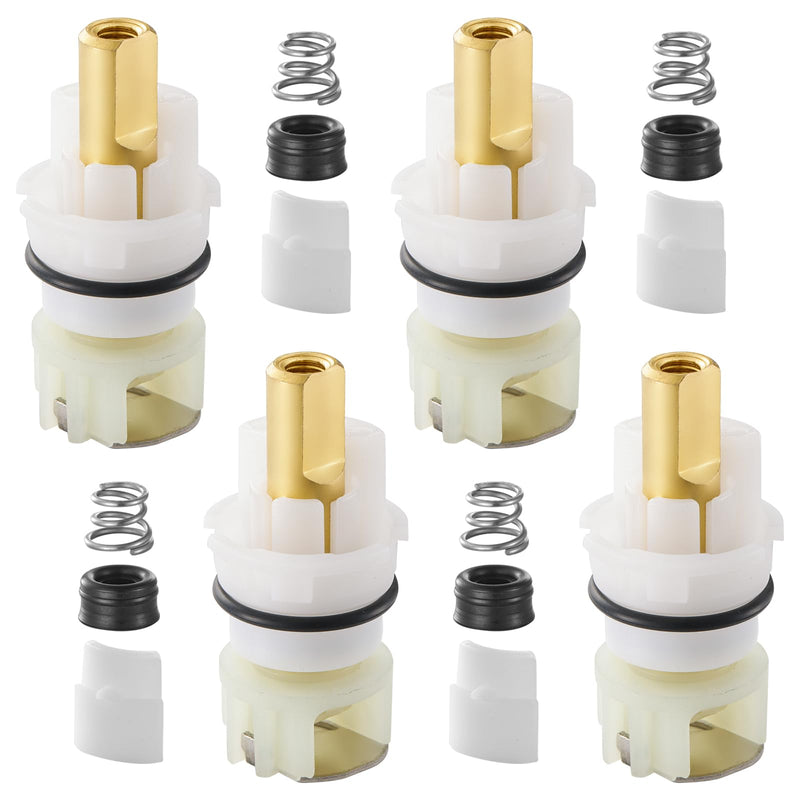 RP25513 Faucet Stem Assembly Kit Compatible with Delta Two Handle Faucet with RP4993 Rubber Seat and Spring-4Pack