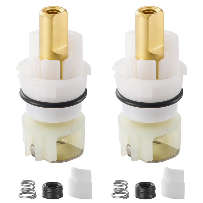 RP25513 Faucet Stem Assembly Kit Compatible with Delta Two Handle Faucet with RP4993 Rubber Seat and Spring-2Pack