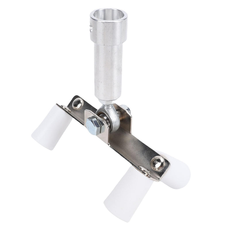 GOWENIC Drywall Outside Corner Bead Roller, Efficient Mud Squeezing, Threaded Connection, with Coarse Threaded Rod Adapter, for One Half Inch Threaded Extension Pole