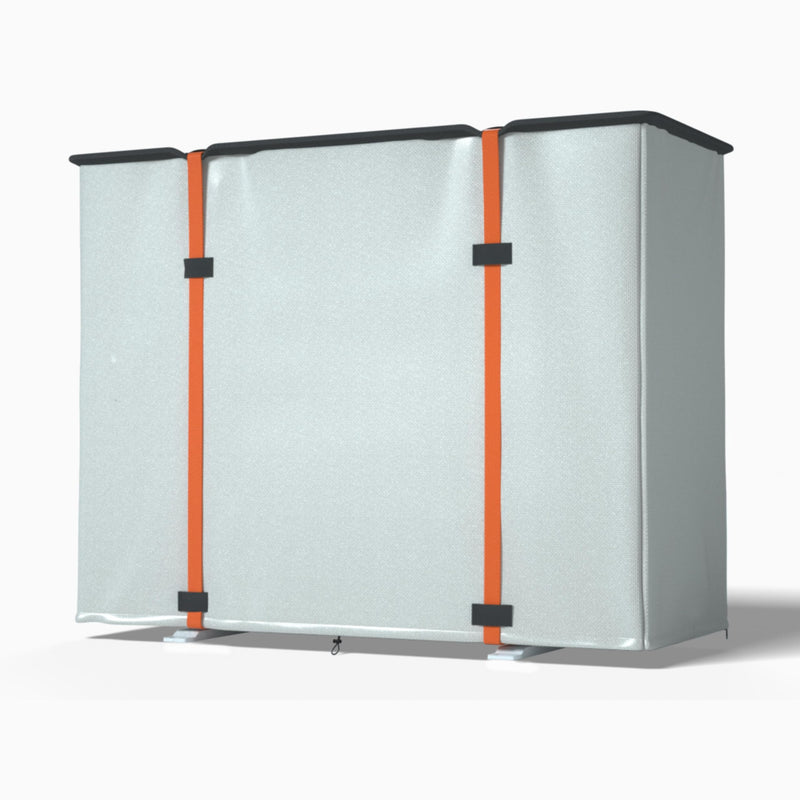 Air Conditioner Cover,Mini Split Cover for Air Conditioner Outside Unit,600D Heavy-Duty Waterproof Oxford Fabric Outdoor Portable, 29.1“L x 11.8”W x 21.7"H, 8000-12000 BTU AC Protector Simplified Version 29.1"L x 11.8"W x 21.7"H