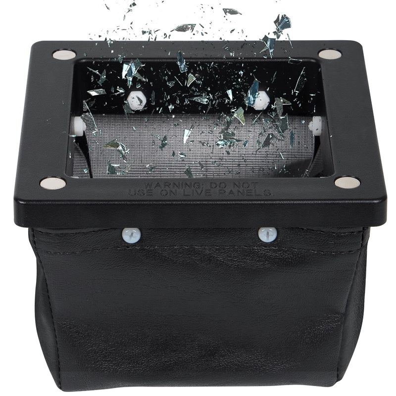 Strong Magnetic Drilling Catcher Bag, Magnetic Drill Shaving Catcher, Electrical Drill Catcher Dirt Bag for Magnetic Metal Shavings on Electrical Panels,Electrical Safety Drilling Tool Bag-1 Pack