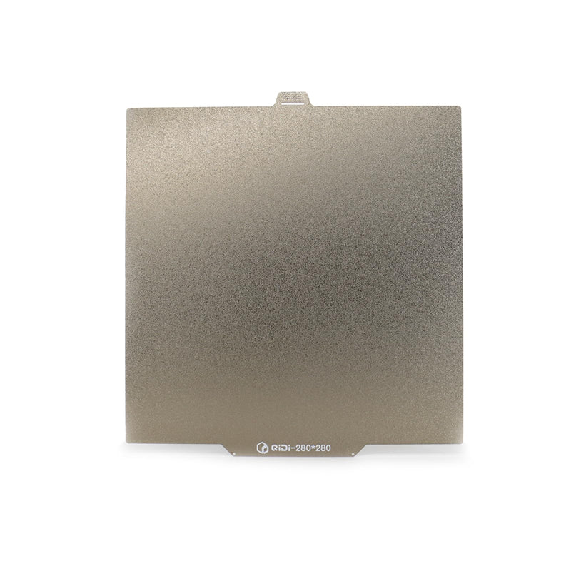 QIDI Q2 280x280mm Magnetic Spring Steel PEI Build Plate - Dual-Sided Flexible Print Bed with High-Temp Coating for Reliable Hot-Attach and Cold-Detach Performance Q2 Dual-sided PEI