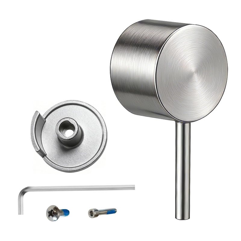 All Metal Replacement for Moen Tub/Shower Lever Handle, Compatible with Moen Posi Temp Shower Handle and for Cartridge,Single Handle Faucets for Adjust Water Volume and Temperature,Brushed Nickel Brushed Nickel